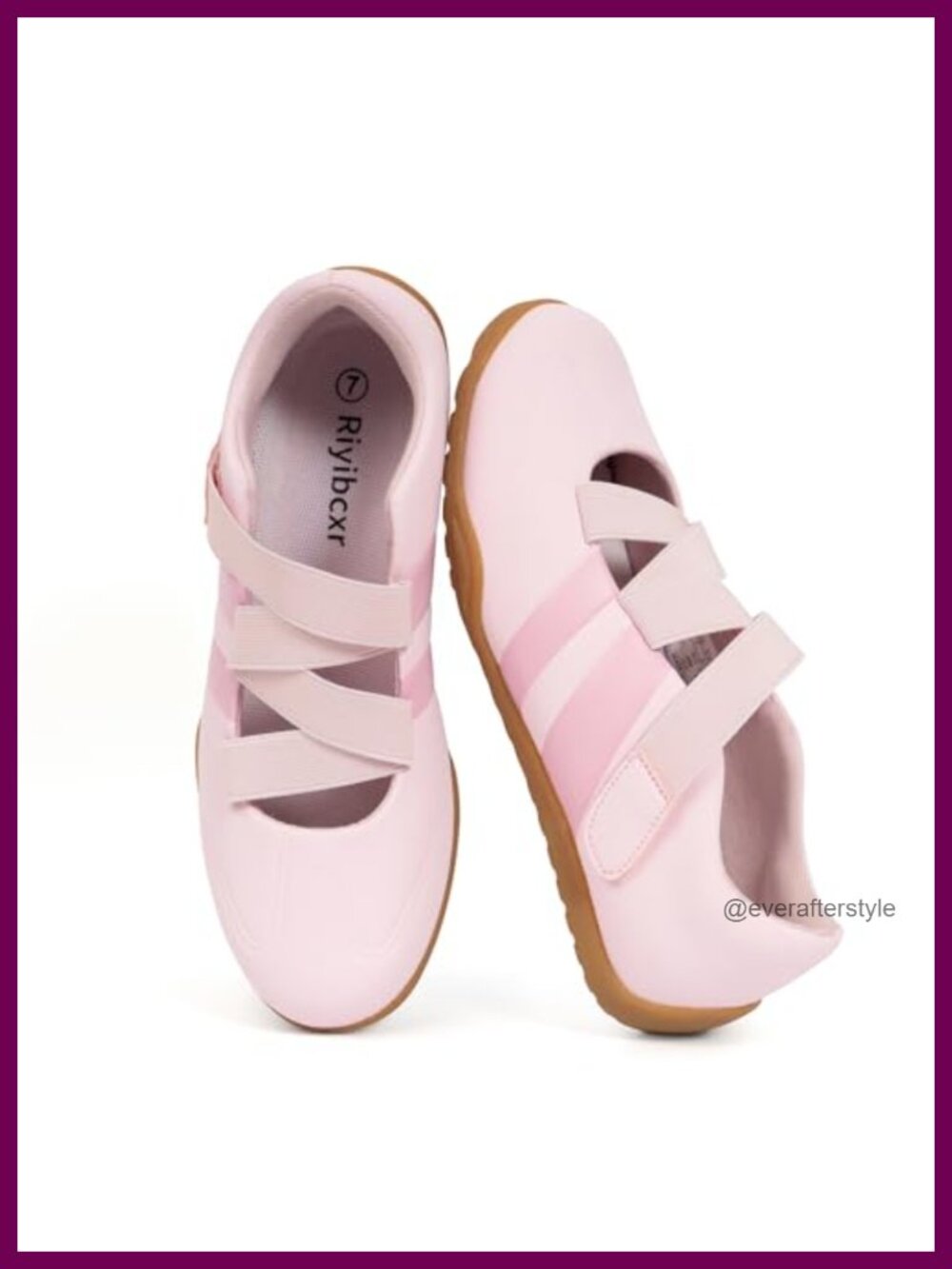 Mary Jane Flats Women Ballet Sneakers Elastic Strap Comfortable Walking Shoes